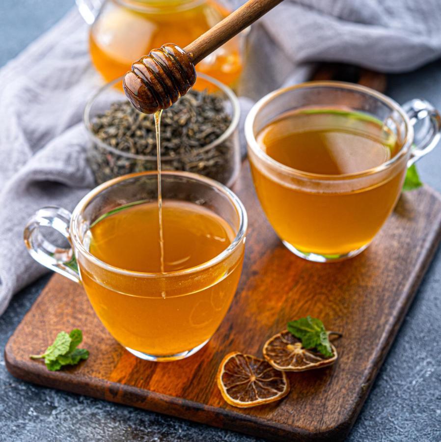 ไฮแอท รีเจนซี เทสซาโลนิกี Hotel เทสซาโลนิกิ ภายนอก รูปภาพ Honey being drizzled into a cup of tea
