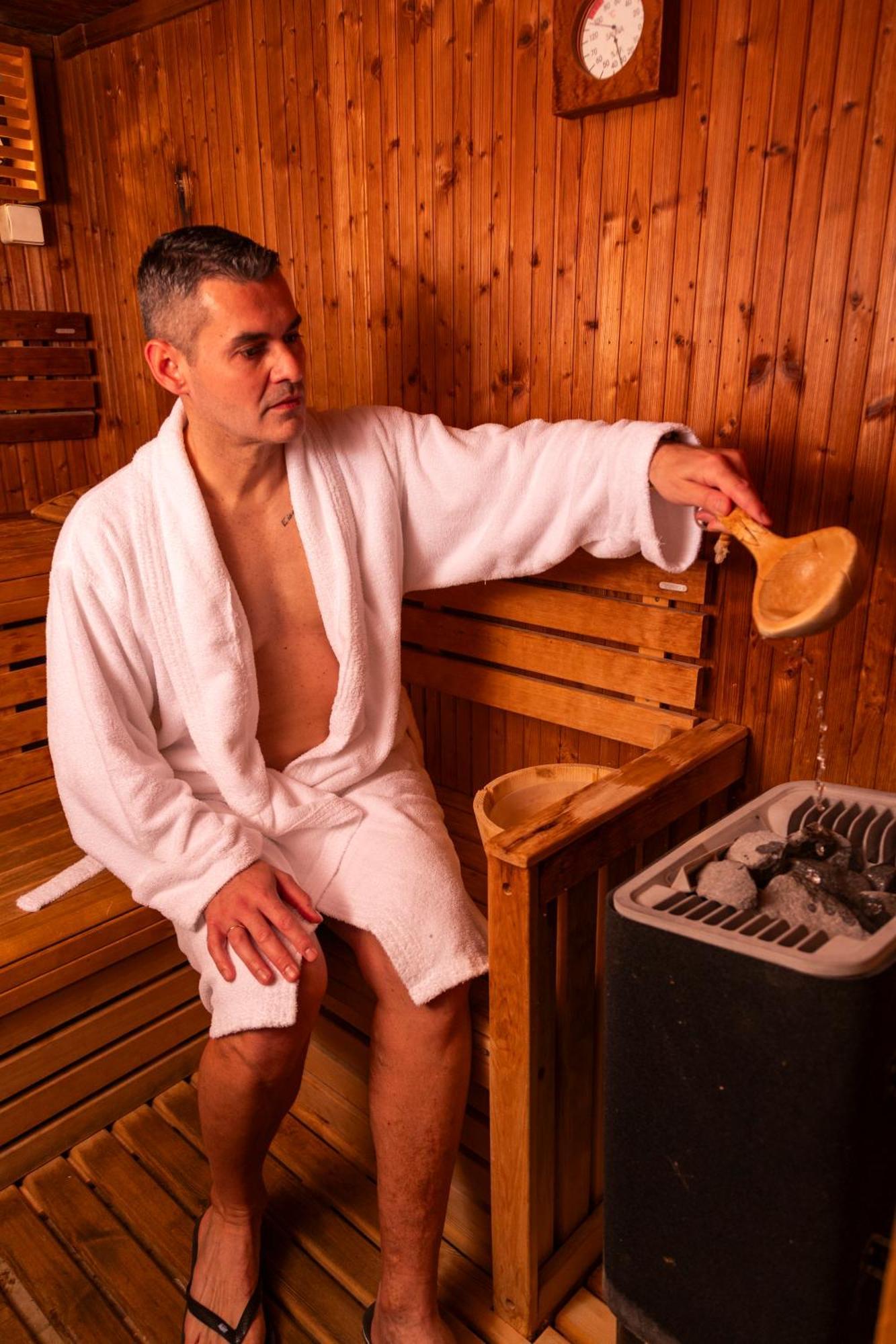 ไฮแอท รีเจนซี เทสซาโลนิกี Hotel เทสซาโลนิกิ ภายนอก รูปภาพ Sauna bathing