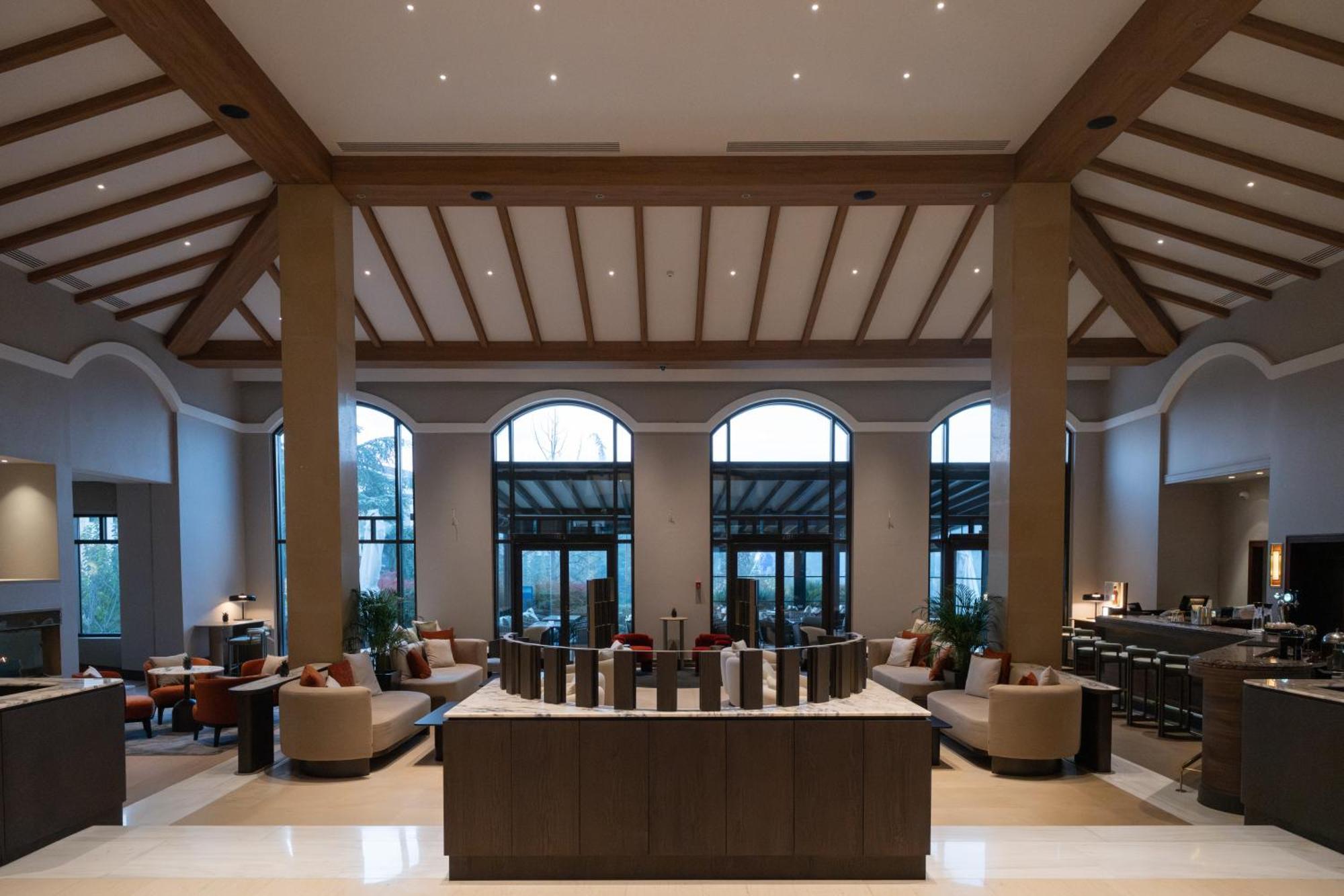 ไฮแอท รีเจนซี เทสซาโลนิกี Hotel เทสซาโลนิกิ ภายนอก รูปภาพ The lobby of the hotel